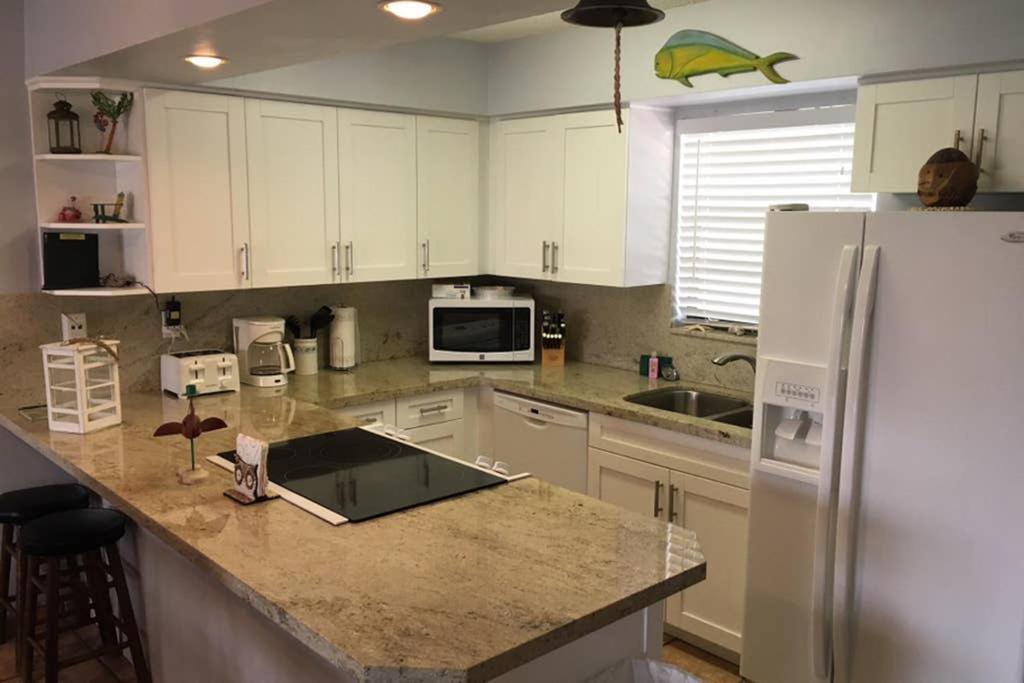 Licensed Mgr - 2/2 Villa - Oceanfront Beach Resort - Saltwater Lagoon & Marina! 基拉戈 外观 照片